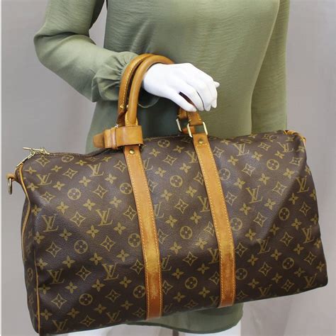 louis vuitton monogram keepall 45|louis vuitton keepall bandouliere 45.